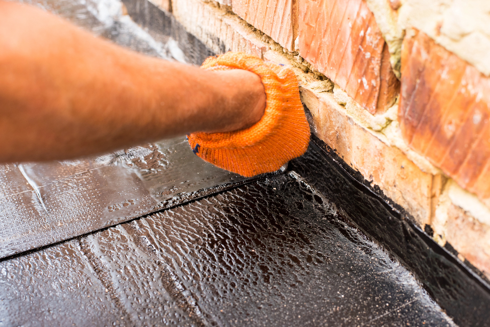 Pre-paint / waterproofing checks